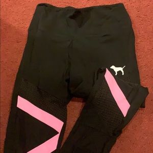 Victoria’s Secret PINK leggings. Size L.